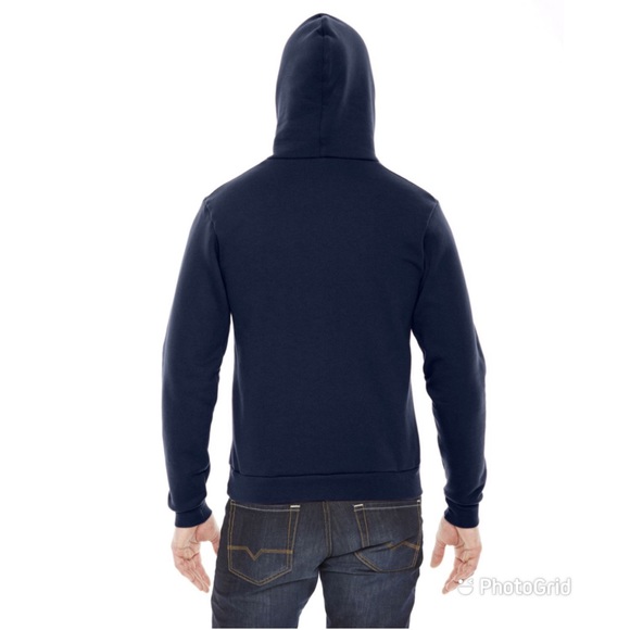 Unisex Flex Fleece Drop Shoulder Pullover Hoodie - Picture 3 of 5